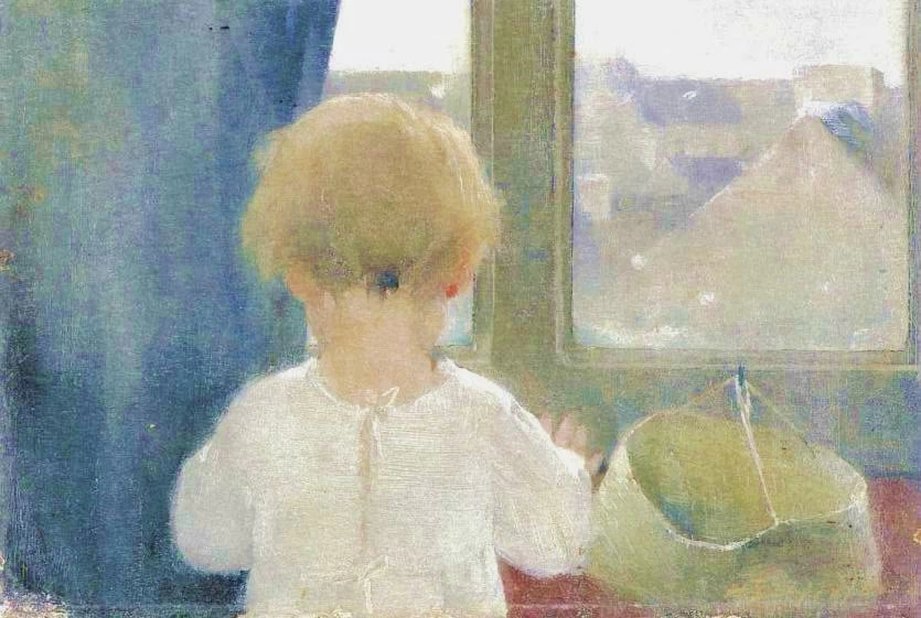 Bambino alla finestra